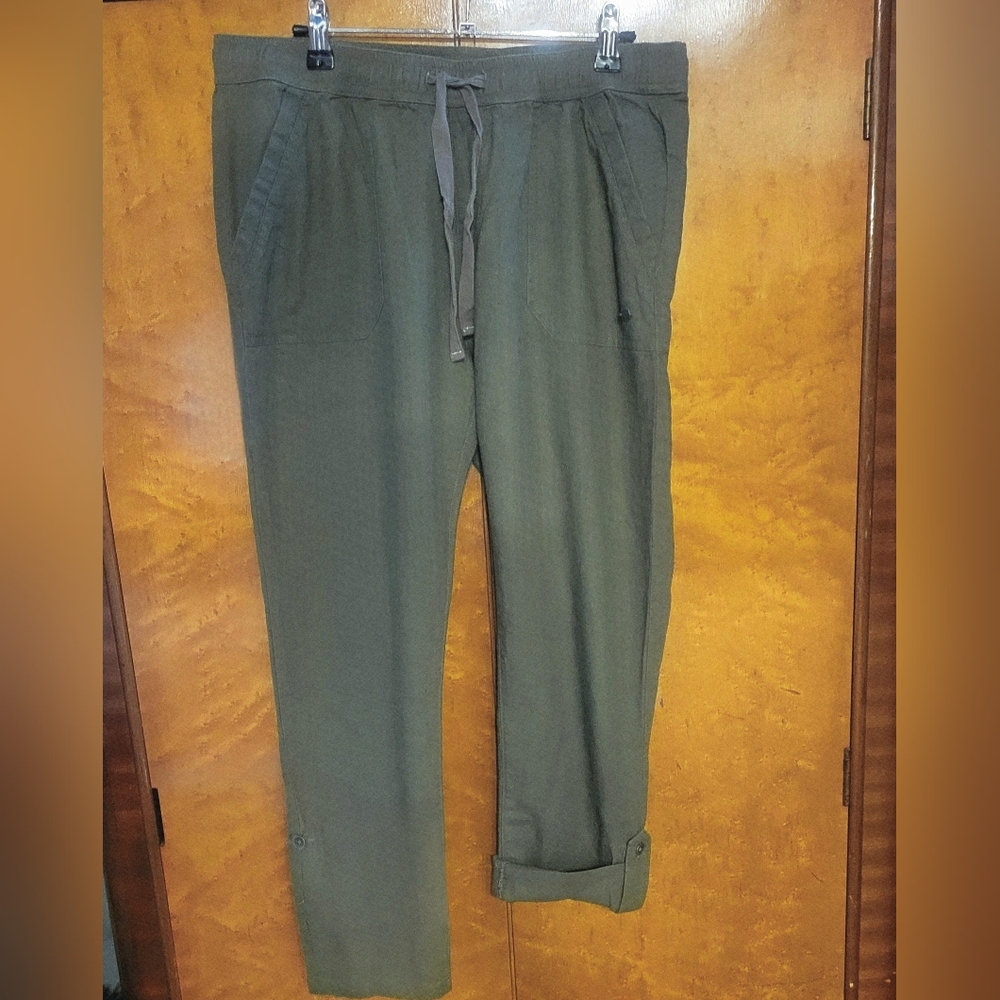 Roxy On The Seashore Olive Green Pants